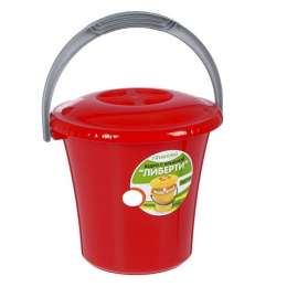 Ведро   7л с кр. Либерти красное С603ККРА/16