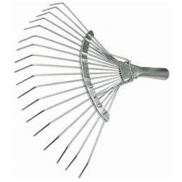 Грабли веерные  22зубые  оц. проволочные   /10