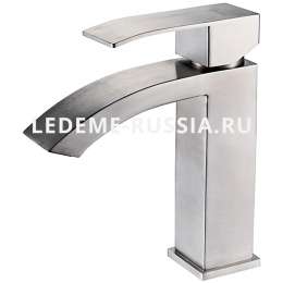 Смес. д/к  Ledeme   71017 нерж.сталь,д/умыв