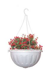 Горшок-Кашпо Джулия  3,5 л подвес. бел. М1457/17