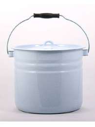 Ведро цил. 9 л   С1221Ц/Рб  с кр. бел. рябчик без рис