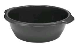 Таз   17,5 л  овал темно-серый  4312230/10