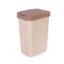 Контейнер для мусора 25 л бежевый  М8972/3