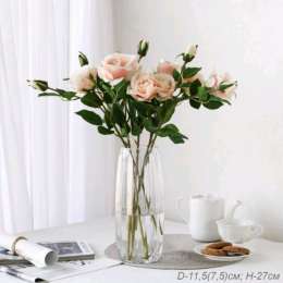 Ваза для цветов    27см  WRD-162 б/уп  751172