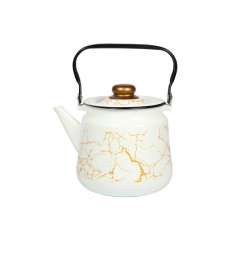 Чайник  3,5 л   Мрамор золото бел 1с26я