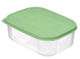 Verona контейнер д/СВЧ 0,35л прямоуг. с гиб/кр зел. 222134818/08
