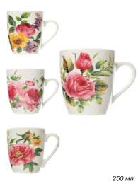 Кружка  250мл  Цветы S749/96  680915