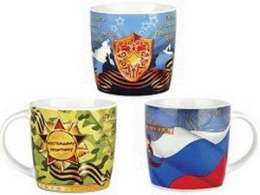 Кружка Патриотическая   РМЗ  350мл  микс
