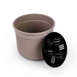 Горшок цв. Сканди"  2 л  какао       М9120/24"